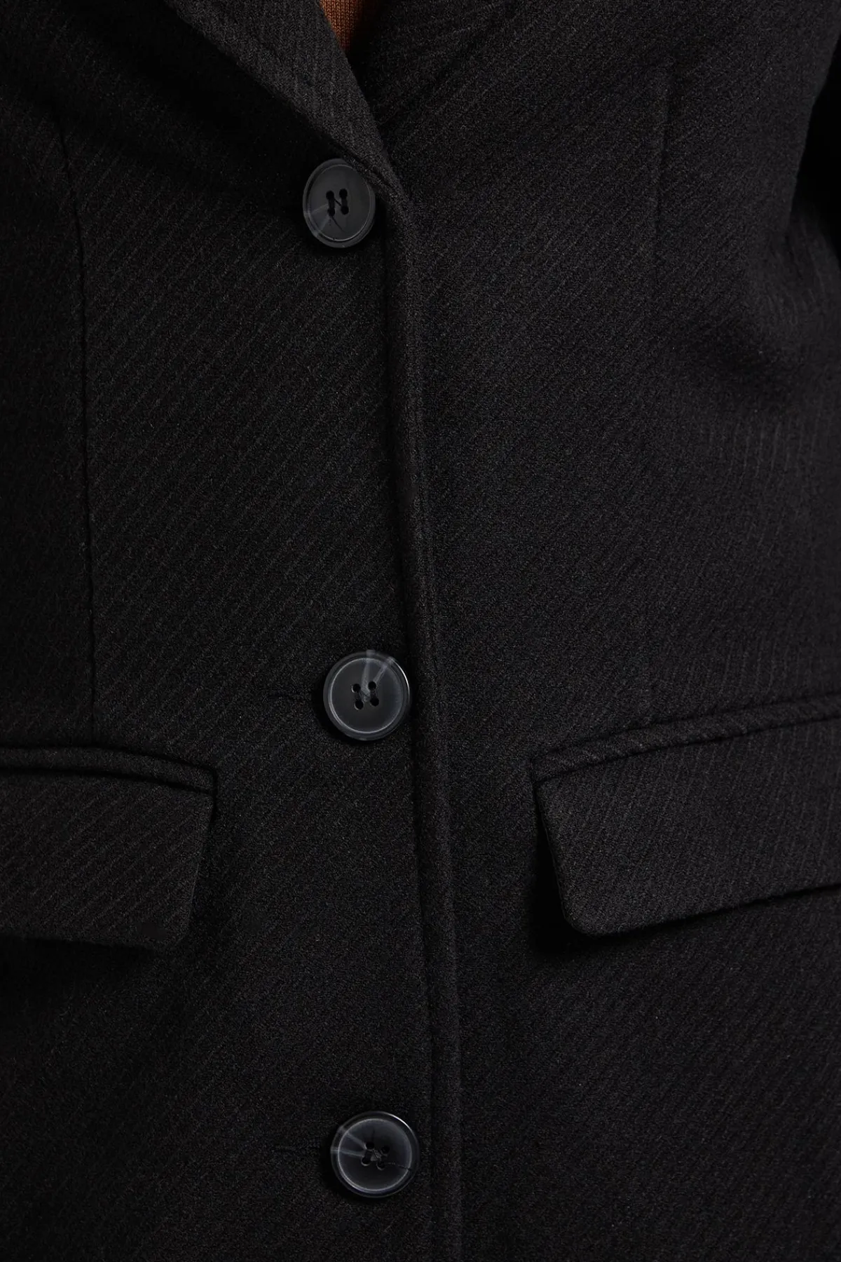 Wallis Manteau Boutonné en Sergé Principles by<Femme Manteaux Et Vestes D’Automne|Vestes & Manteaux