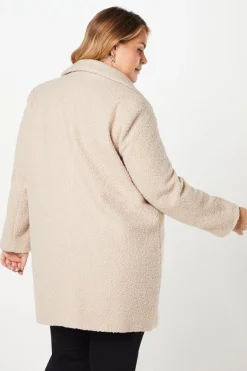 Manteau Boyfriend Teddy Curve