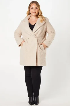 Manteau Boyfriend Teddy Curve