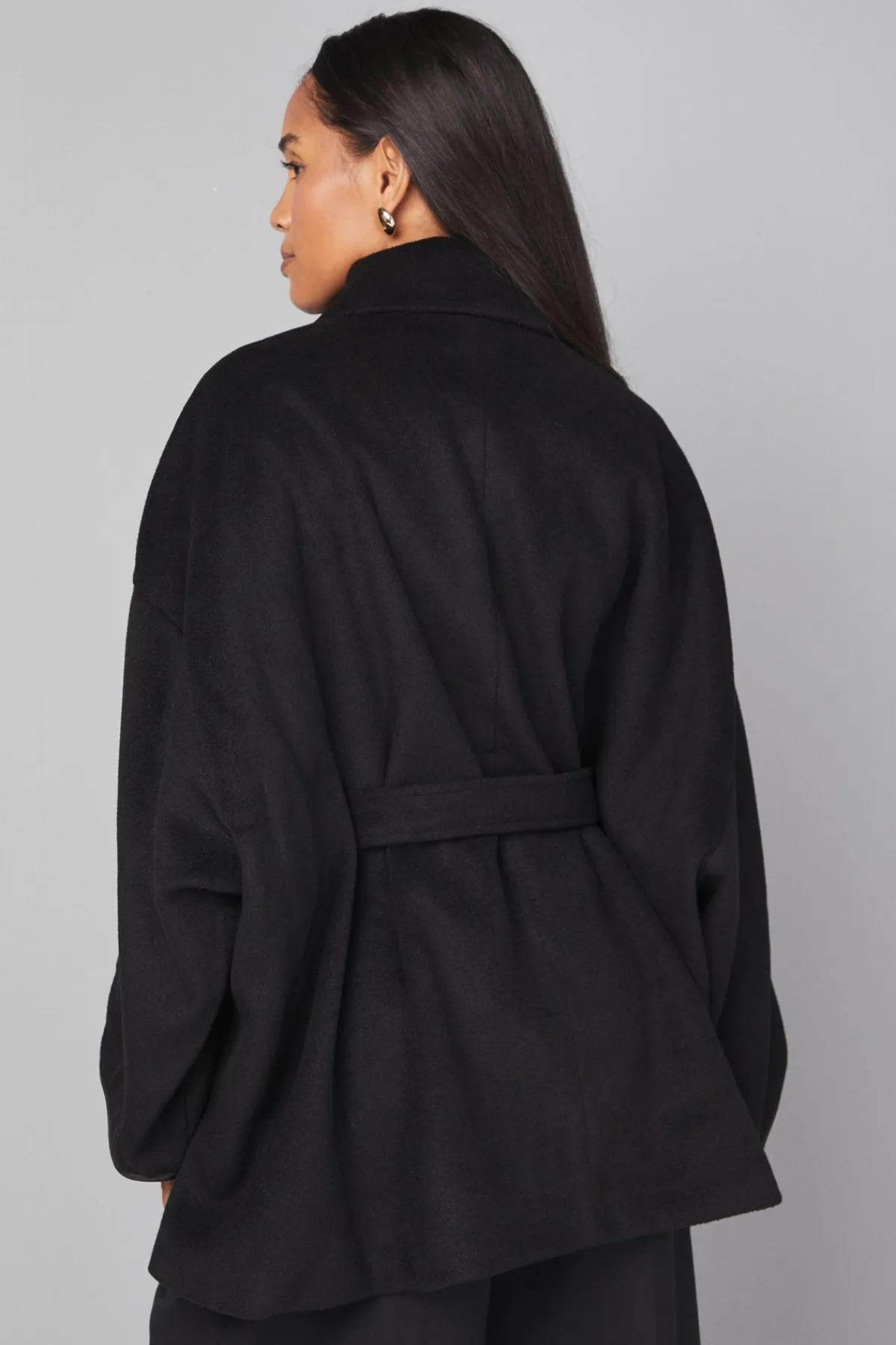 Wallis Manteau Cape Brodé<Femme Vestes & Manteaux