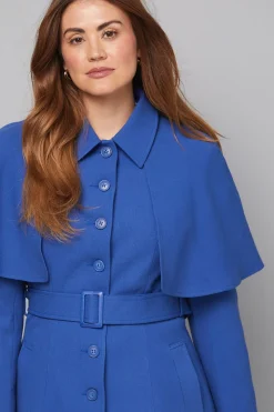 Manteau Cape sans Col