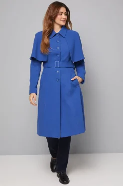 Manteau Cape sans Col