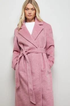 Oasis Manteau Ceinturé Brossé<Femme Manteaux Et Vestes D’Automne|Vestes & Manteaux