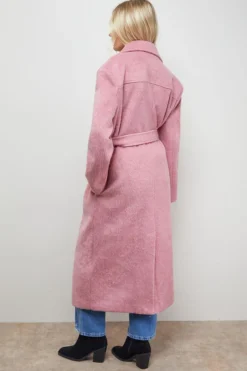Oasis Manteau Ceinturé Brossé<Femme Manteaux Et Vestes D’Automne|Vestes & Manteaux