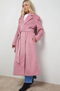Oasis Manteau Ceinturé Brossé<Femme Manteaux Et Vestes D’Automne|Vestes & Manteaux