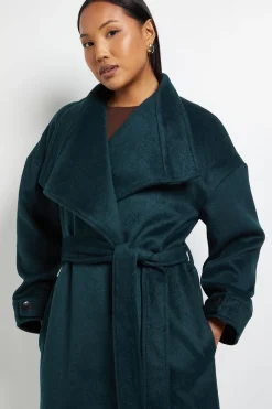 Wallis Manteau Ceinturé à Col Enveloppant Principles by<Femme Vestes & Manteaux