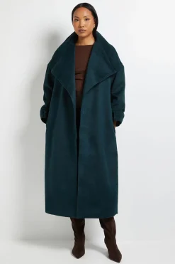 Wallis Manteau Ceinturé à Col Enveloppant Principles by<Femme Vestes & Manteaux