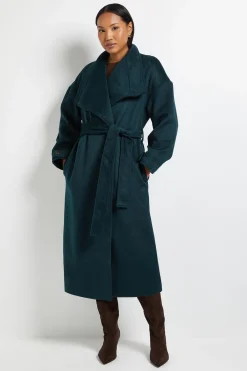 Wallis Manteau Ceinturé à Col Enveloppant Principles by<Femme Vestes & Manteaux