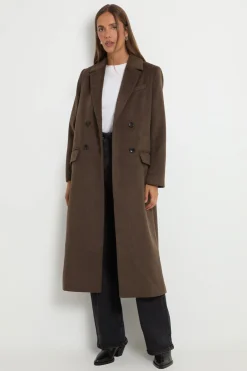 Wallis Manteau Ceinturé Croisé En Mélange De Laine<Femme Vestes & Manteaux