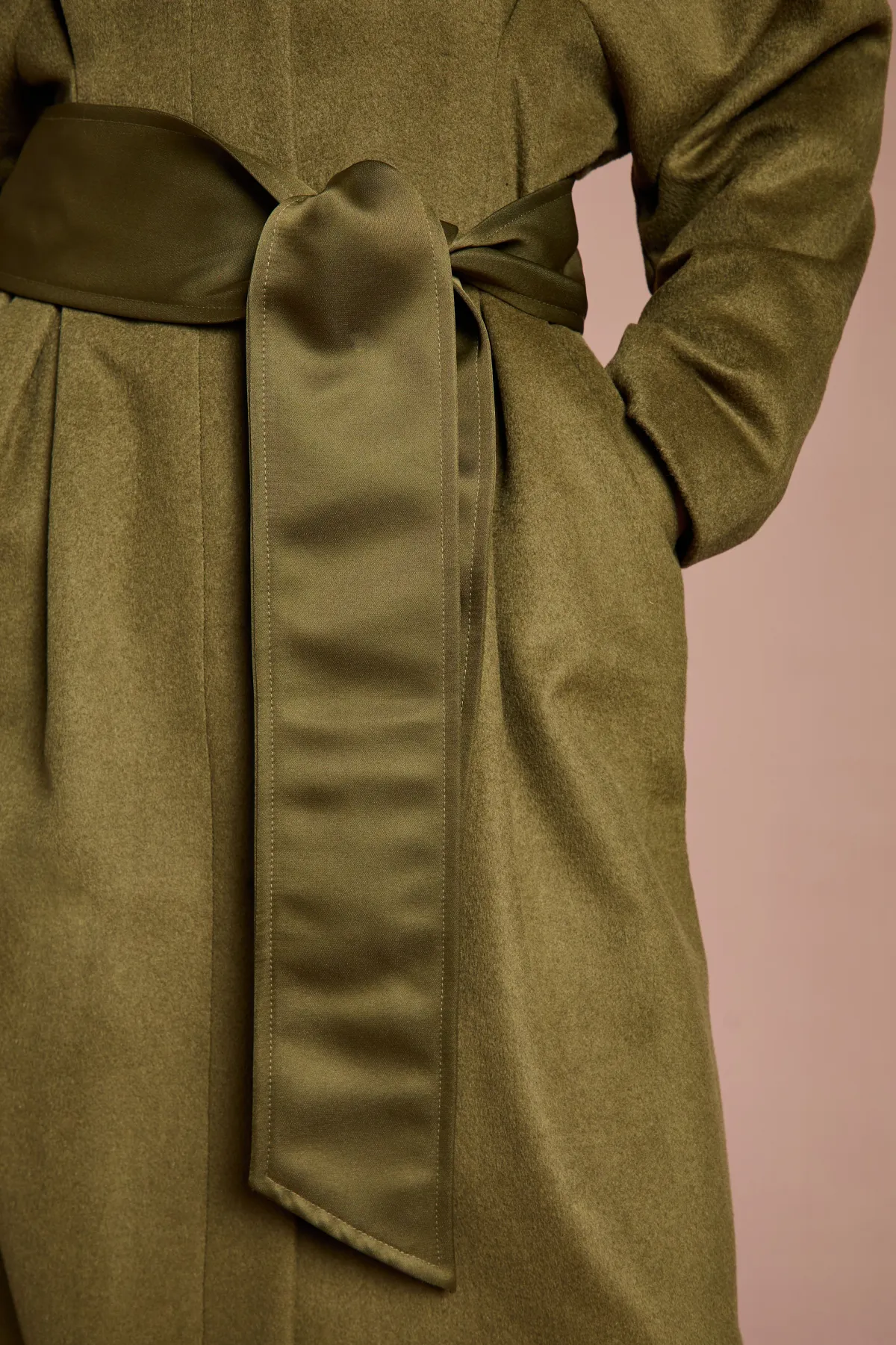 Coast Manteau Ceinturé Lisa Tan avec Détail à la Taille pour Occasions Spéciales<Femme Vestes & Manteaux