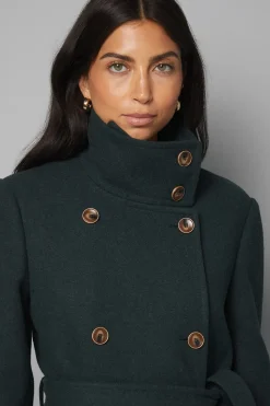 Manteau Col Cheminée