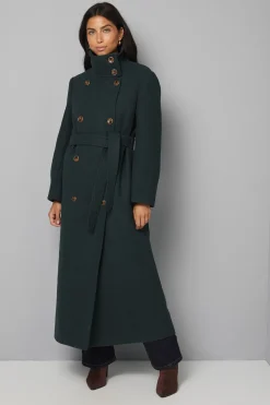 Manteau Col Cheminée