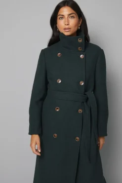 Manteau Col Cheminée