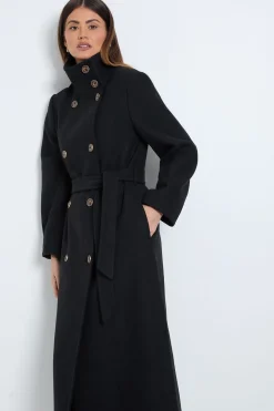 Manteau Col Cheminée