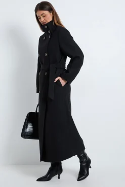 Manteau Col Cheminée