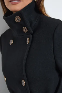 Manteau Col Cheminée