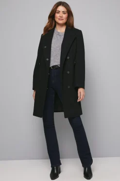 Manteau à Col Montant