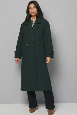 Wallis Manteau Croisé Long<Femme Manteaux Et Vestes D’Automne|Vestes & Manteaux