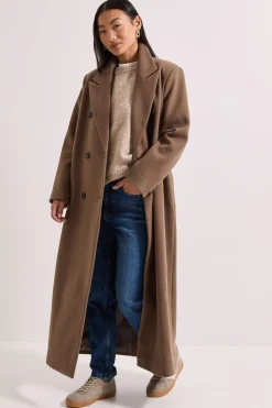 Dorothy Perkins Manteau Croisé Long Maxi Petite Taille<Femme Vestes & Manteaux