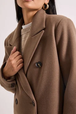 Dorothy Perkins Manteau Croisé Long Maxi Petite Taille<Femme Vestes & Manteaux