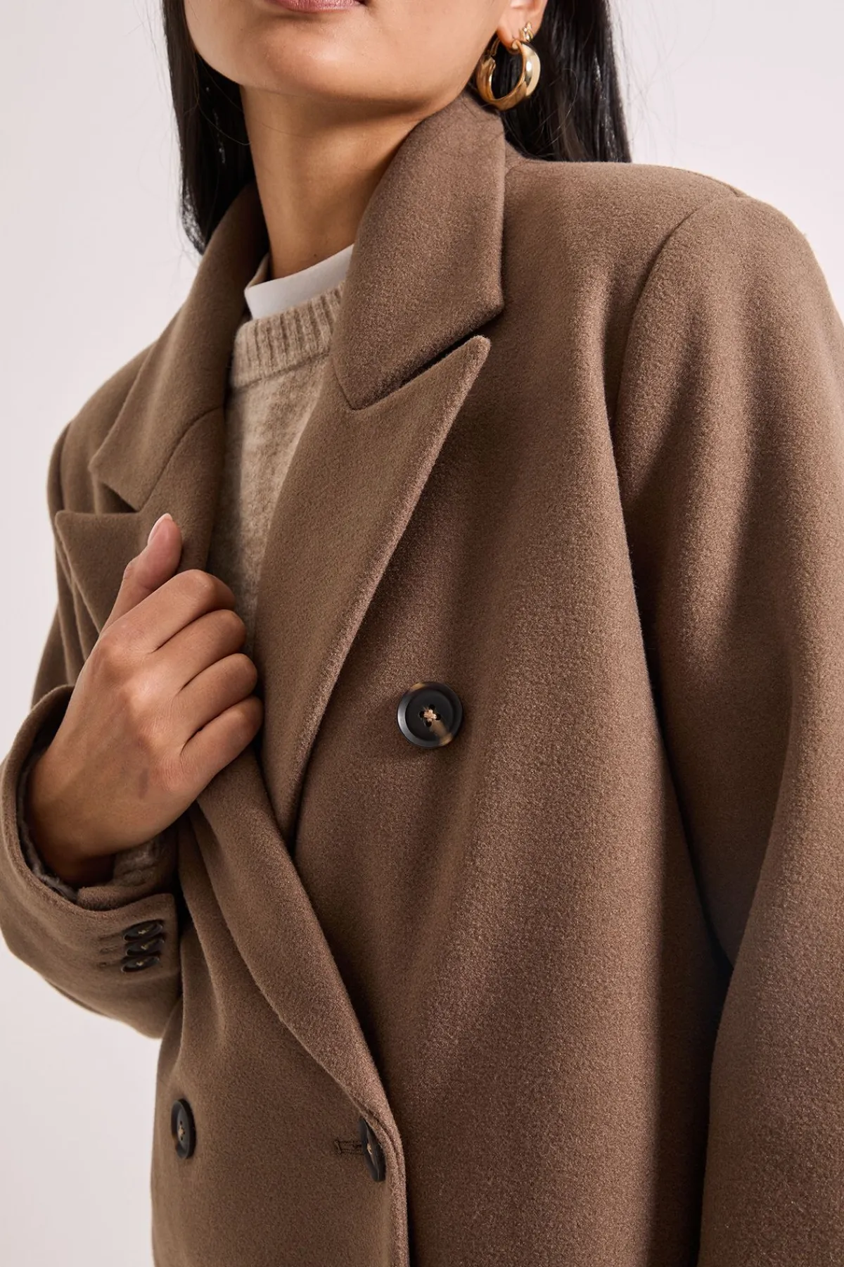 Dorothy Perkins Manteau Croisé Long Maxi Petite Taille<Femme Vestes & Manteaux