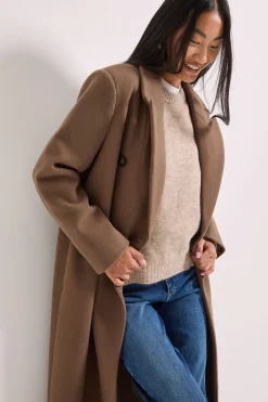 Dorothy Perkins Manteau Croisé Long Maxi Petite Taille<Femme Vestes & Manteaux