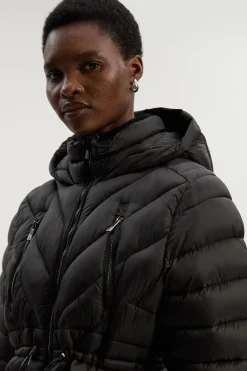 Manteau Empaquetable Léger Mi-Long Petite