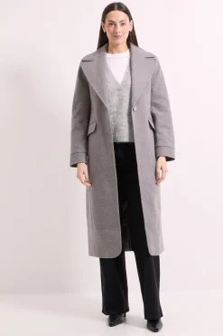 Manteau en Sergé à Bouton Unique Principles by Wallis