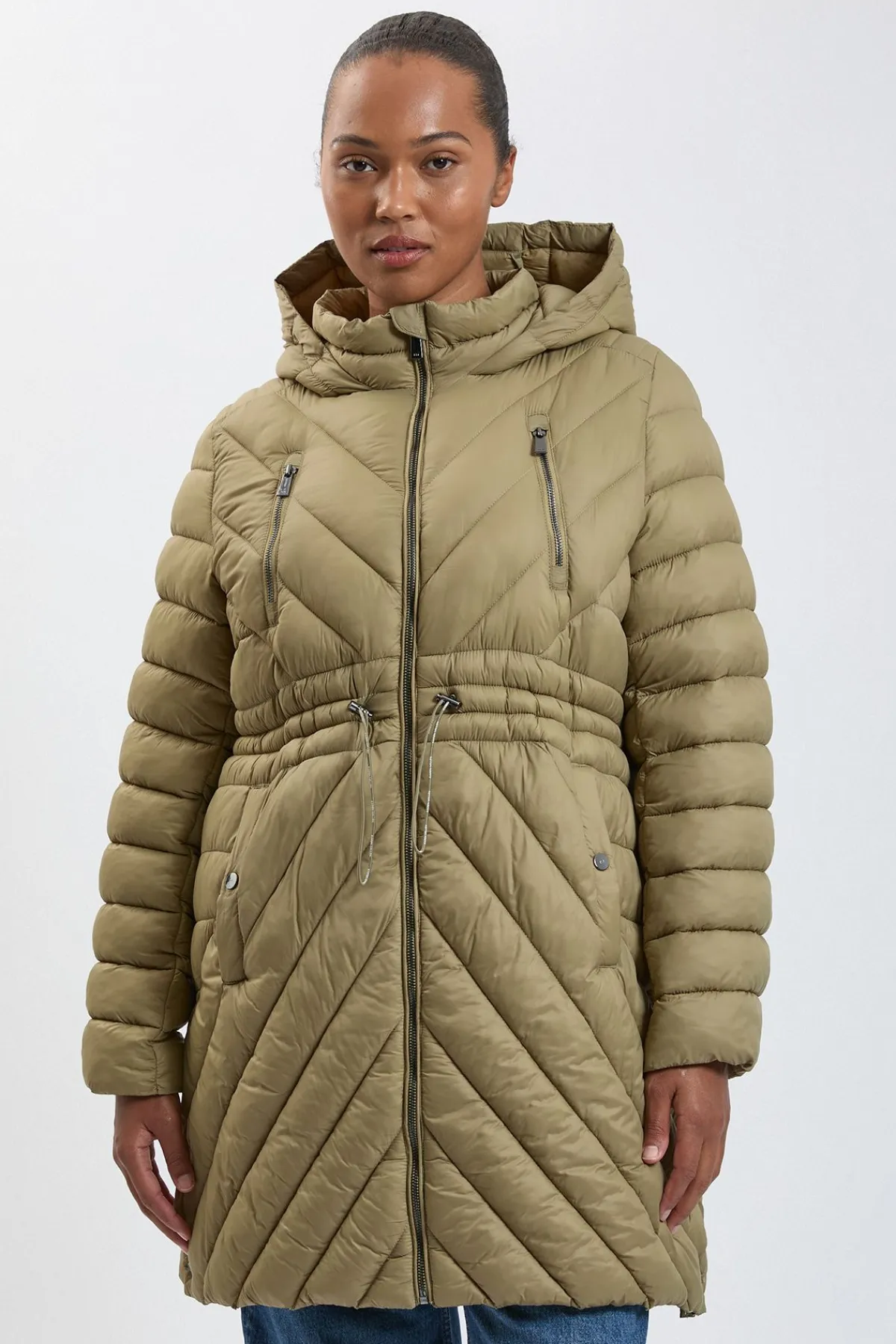 KarenMillen Manteau Léger Compressible Grande Taille<Femme Manteaux Et Vestes D’Automne|Vestes & Manteaux