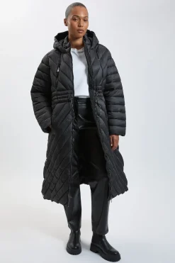 KarenMillen Manteau Léger Grande Taille Longueur Genou Pliable<Femme Manteaux Et Vestes D’Automne|Vestes & Manteaux
