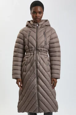 Manteau Léger Mi-Long Compressible