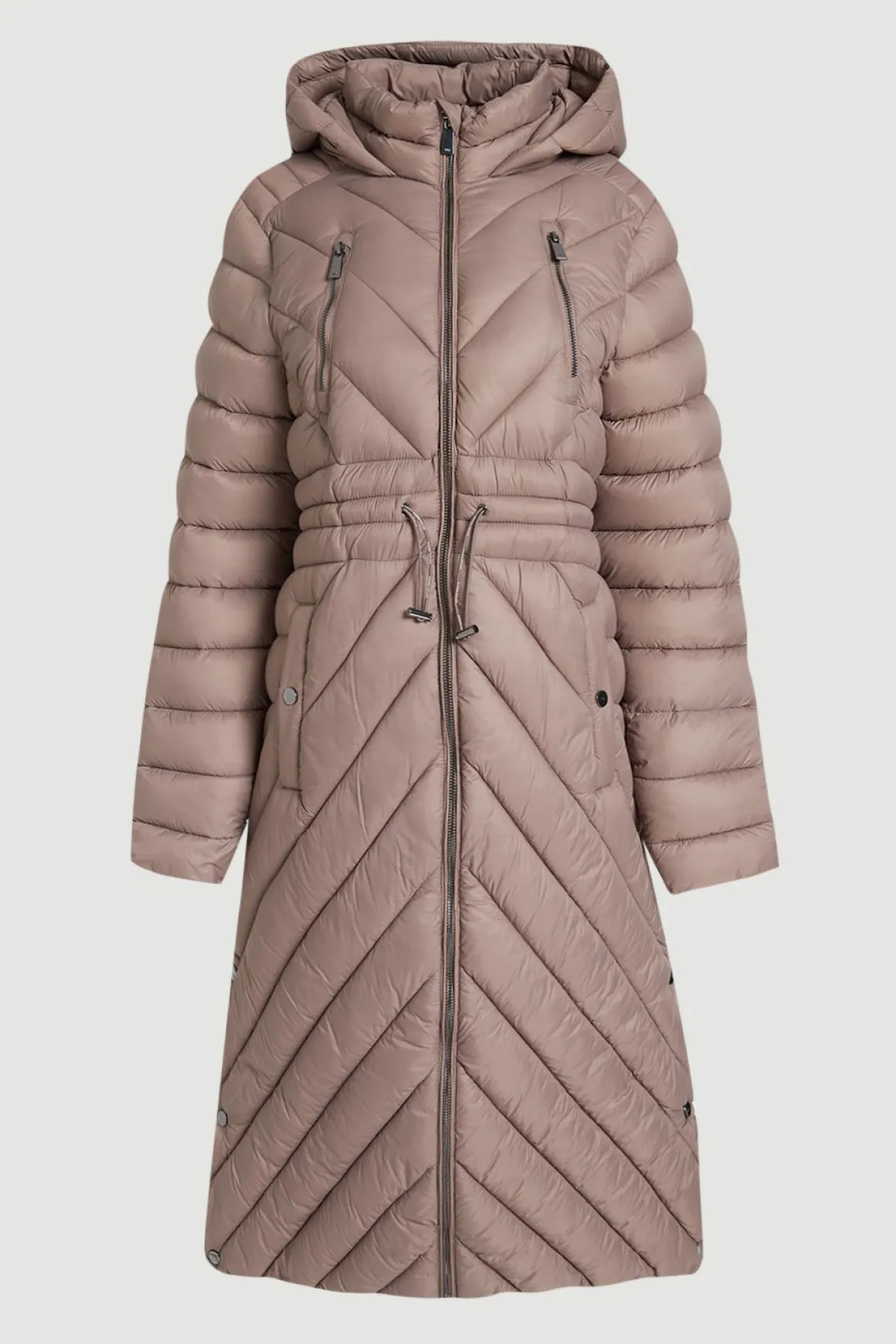 Manteau Léger Mi-Long Compressible