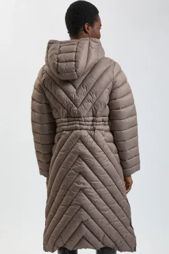 Manteau Léger Mi-Long Compressible