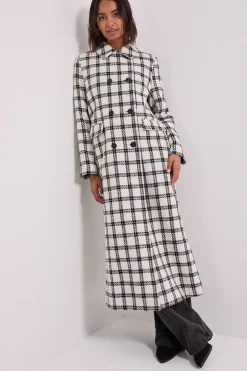 Dorothy Perkins Manteau Long à Carreaux<Femme Manteaux Et Vestes D’Automne|Vestes & Manteaux