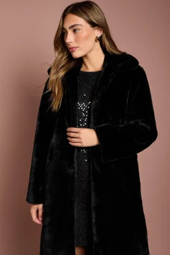 Coast Manteau Long à Col en synthétique e<Femme Vestes & Manteaux
