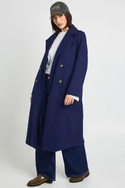 Manteau Long À Double Boutonnage