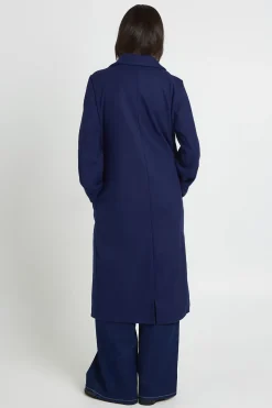 Manteau Long À Double Boutonnage