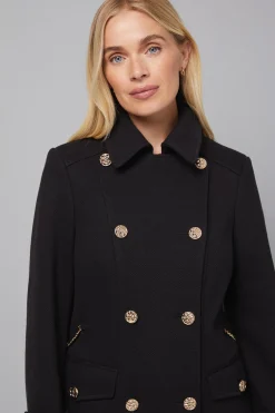 Wallis Manteau Long Militaire Croisé Petite Taille<Femme Manteaux Et Vestes D’Automne|Vestes & Manteaux