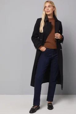 Wallis Manteau Long Militaire Croisé Petite Taille<Femme Manteaux Et Vestes D’Automne|Vestes & Manteaux