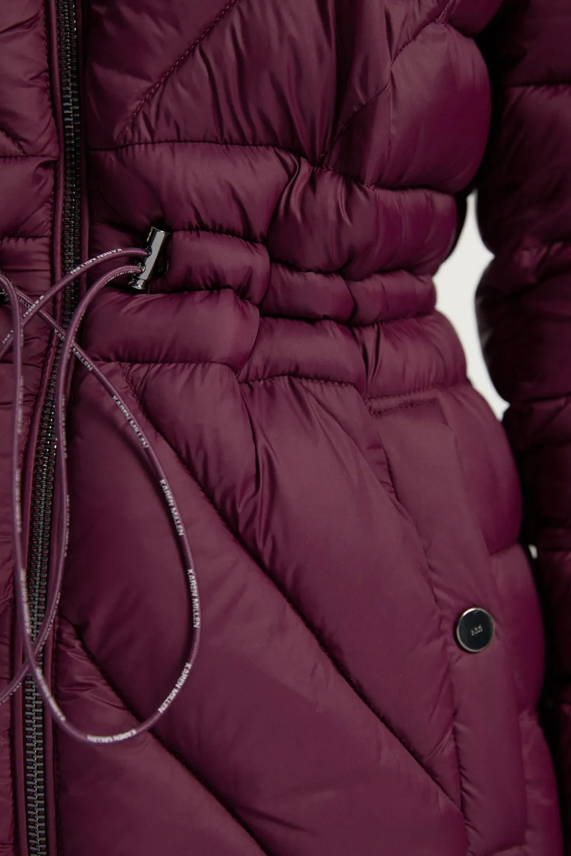 Manteau Matelassé en Duvet Véritable Compressible