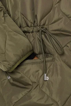 Dorothy Perkins Manteau Matelassé à Taille Coulissée avec Rembourrage<Femme Manteaux Et Vestes D’Automne|Vestes & Manteaux