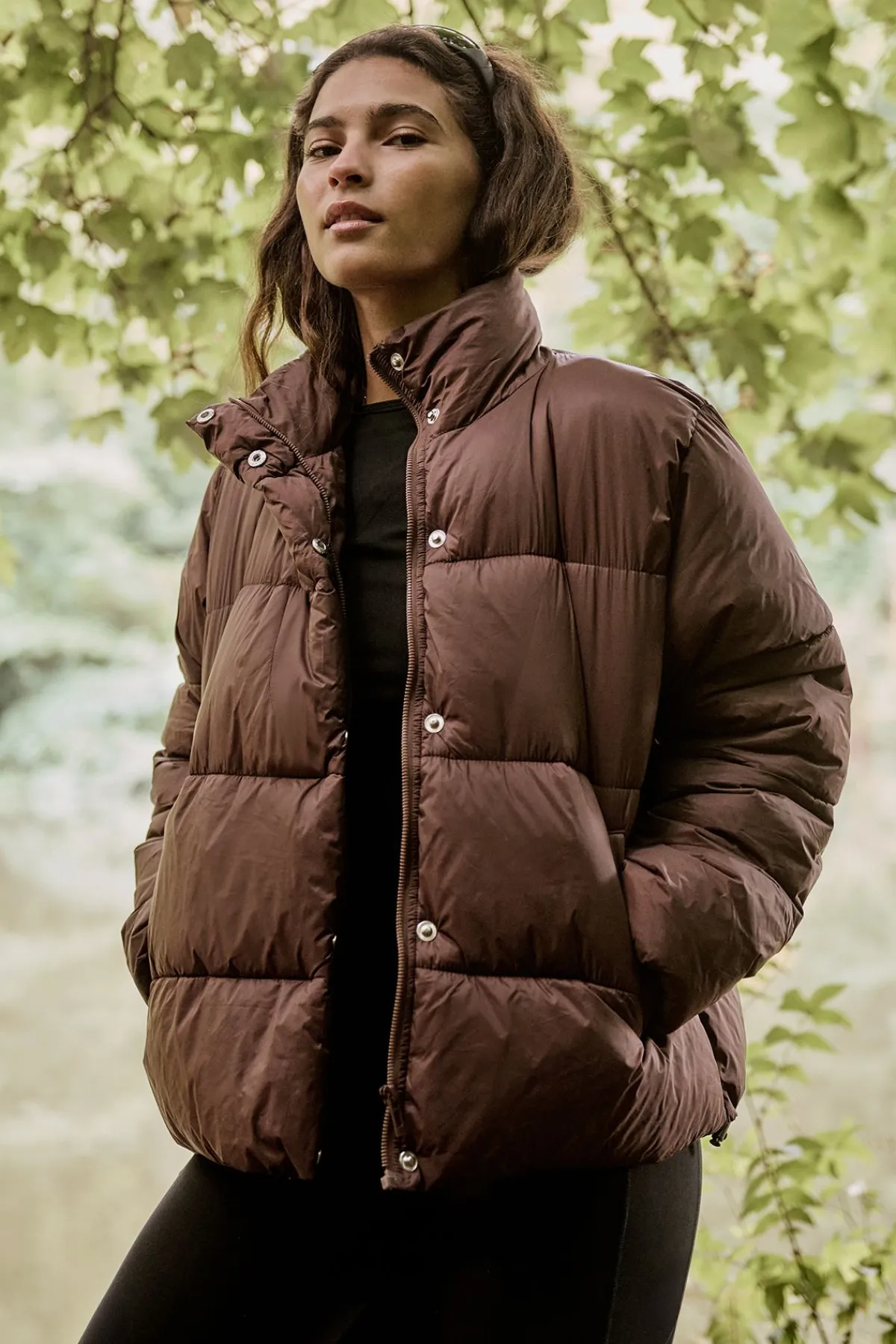 DSGN Studio Manteau Matelassé Zippé Sport<Femme Vestes & Manteaux|Dsgn Studio