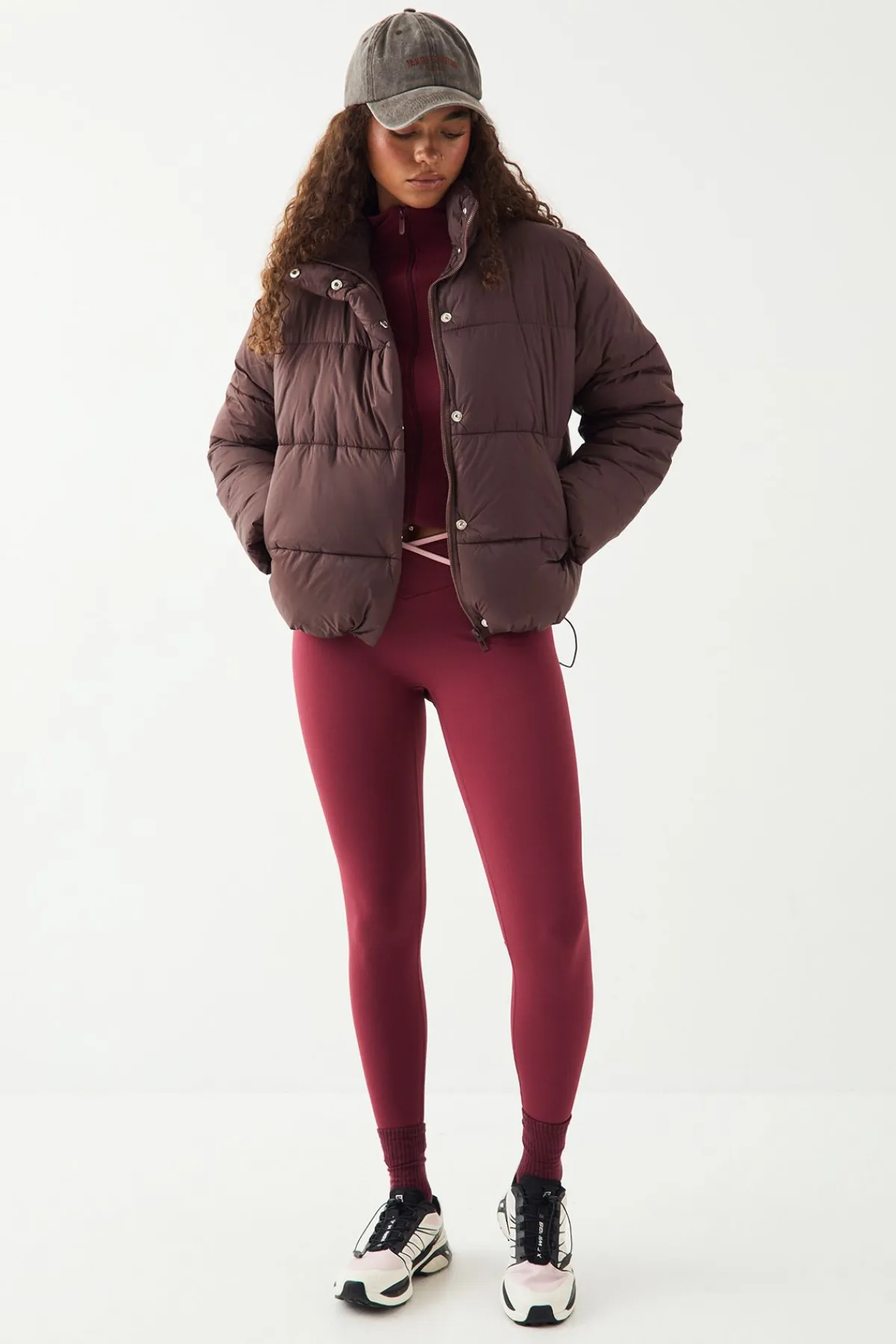 DSGN Studio Manteau Matelassé Zippé Sport<Femme Vestes & Manteaux|Dsgn Studio