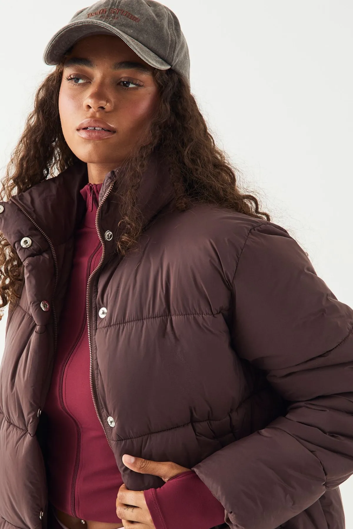 DSGN Studio Manteau Matelassé Zippé Sport<Femme Vestes & Manteaux|Dsgn Studio