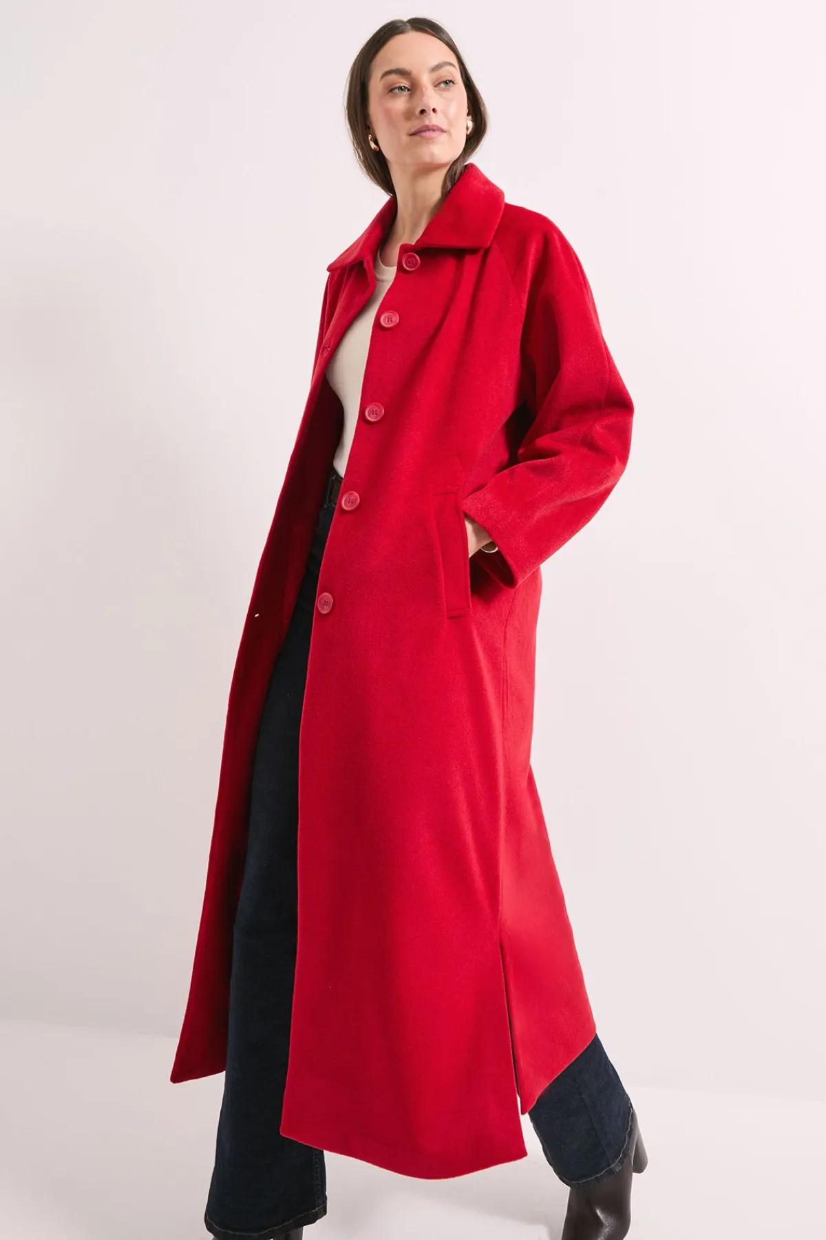 Wallis Manteau Maxi à Boutons Principles by<Femme Manteaux Et Vestes D’Automne|Vestes & Manteaux