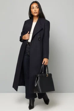 Manteau Maxi Ceinturé Petite Taille