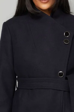 Manteau Maxi Ceinturé Petite Taille