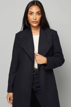 Manteau Maxi Ceinturé Petite Taille