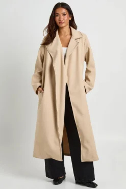 Manteau Maxi Oversize Effet Laine