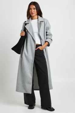 Manteau Maxi Oversize Effet Laine
